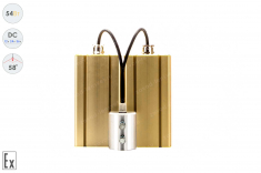 Низковольтный светодиодный светильник Прожектор Взрывозащищенный GOLD, консоль K-2 , 54 Вт, 58°