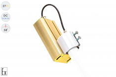 Низковольтный светодиодный светильник Прожектор Взрывозащищенный GOLD, консоль K-1 , 27 Вт, 58°