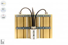 Низковольтный светодиодный светильник Прожектор Взрывозащищенный GOLD, консоль K-3 , 81 Вт, 100°